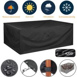 Abdeckung Vanamo Anthrazit 242x162x100cm -Garten & Außenbereich e36ab4c202bb6bfcbe2623268214ecb2 de 108650g 1