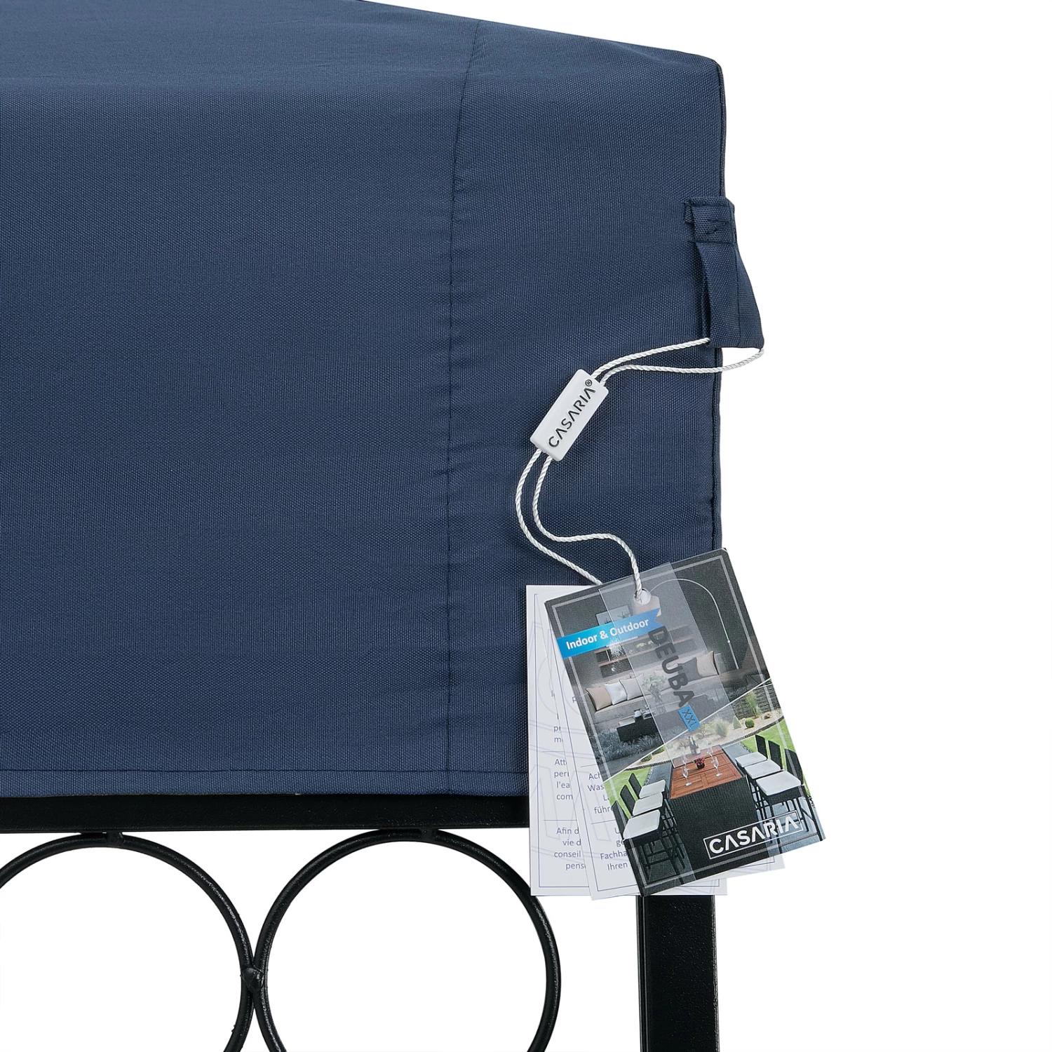 Pavillon Elda Blau XXL 3x4m 7 Pavillon Elda Blau XXL 3x4m – Bild 7