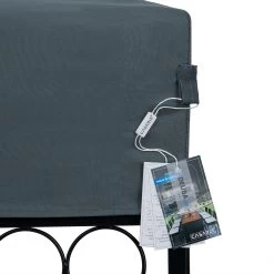 Pavillon Lorca Anthrazit 3x3m -Garten & Außenbereich e50012aa6b7191c7066bfde25569497a de 108722d 7 1