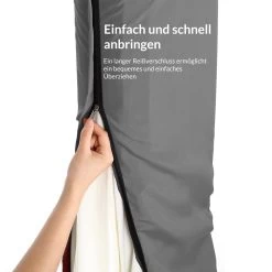 Abdeckung Ampelschirm Anthrazit 3,5m Reißverschluss -Garten & Außenbereich e52ad5342ea0caf97fd97b623122381c de 102714d 5 1