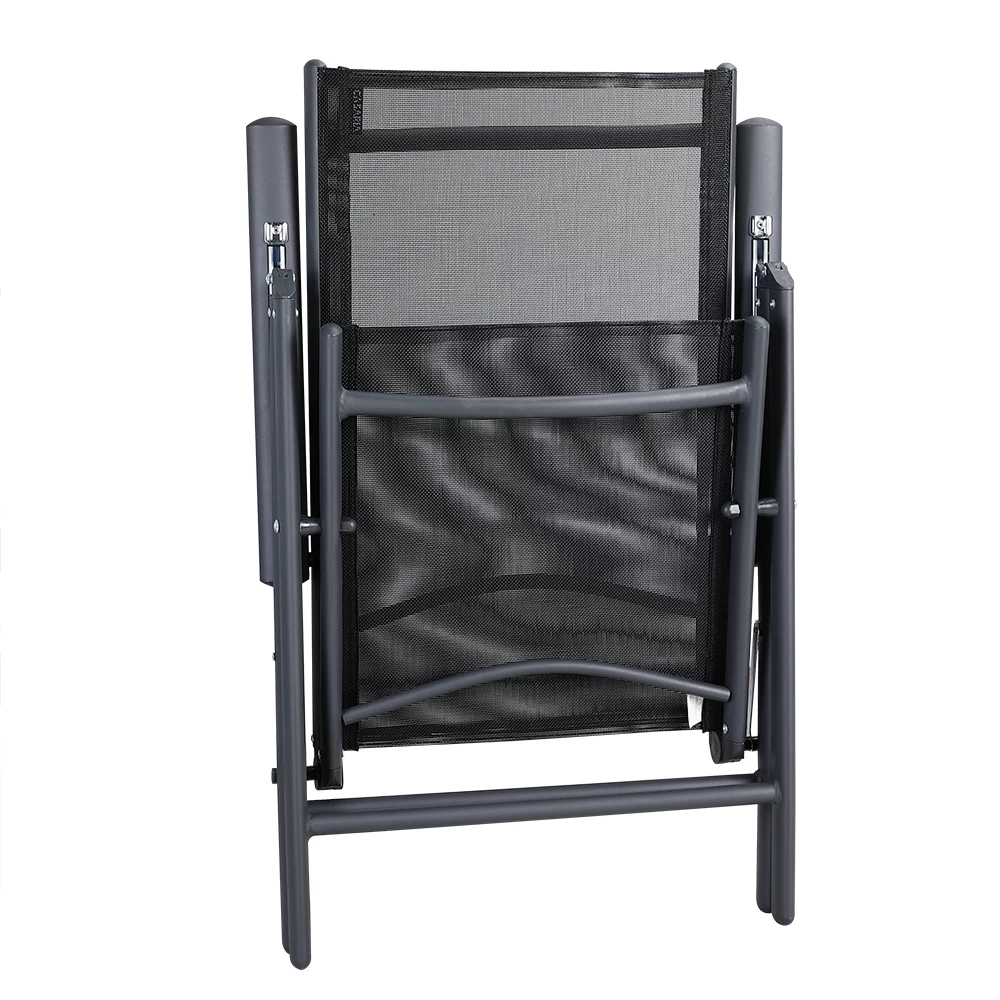 Garten-Sitzgruppe Bern 9-tlg. Anthrazit Alu WPC 7 Garten-Sitzgruppe Bern 9-tlg. Anthrazit Alu WPC – Bild 7