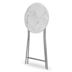 Stehtisch Weiß Marmoroptik Ø60cm Klappbar -Garten & Außenbereich e99c27470205aaaab06807c136ba8b41 de 107835d 4 1