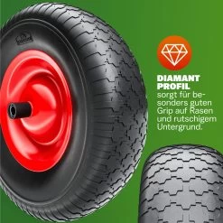 Schubkarrenrad Schwarz PU-Schaum Inkl. Achse -Garten & Außenbereich ede97bbf245a40b6347d499bfbb29149 05 109115 on dts amz high de