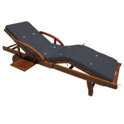Auflage Sunlounger Anthrazit 195x55x5cm