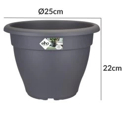 Elho Blumentopf Anthrazit 35x26cm 11,8L -Garten & Außenbereich f4a77437d5e5abc65e6de8f8f7764418 de 193665d 1 1 1