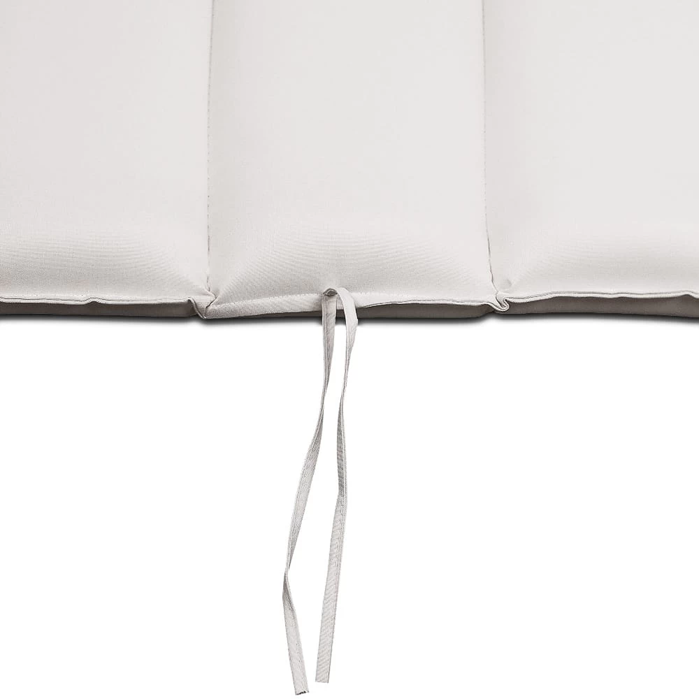 Auflage Saunaliege Creme 177x58x7cm 2 Auflage Saunaliege Creme 177x58x7cm – Bild 2